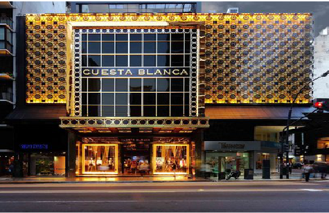 宿松门头设计与商业空间的纽带。