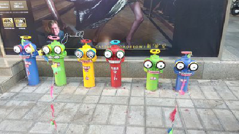 宿松商业区彩绘