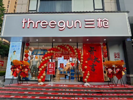 宿松三枪连锁店装修